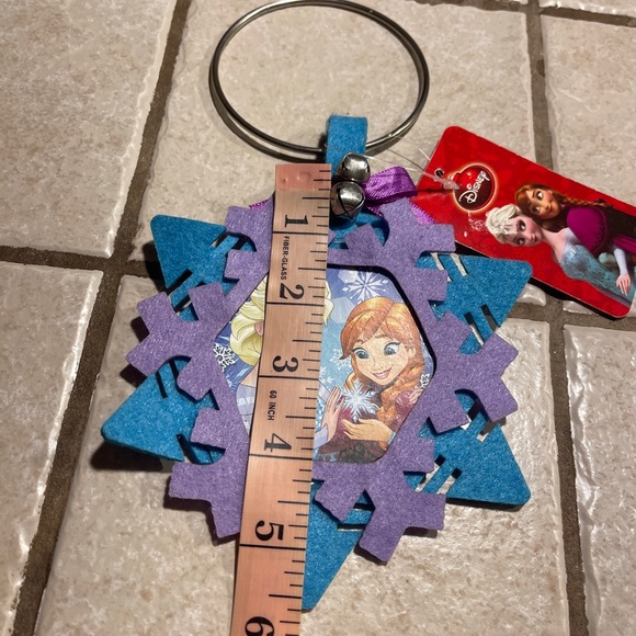 Lot of 3 Pcs~1~Frozen Christmas Door Knob Hanging 5.5” & 2~ Mini Stocking 7” - Picture 11 of 17